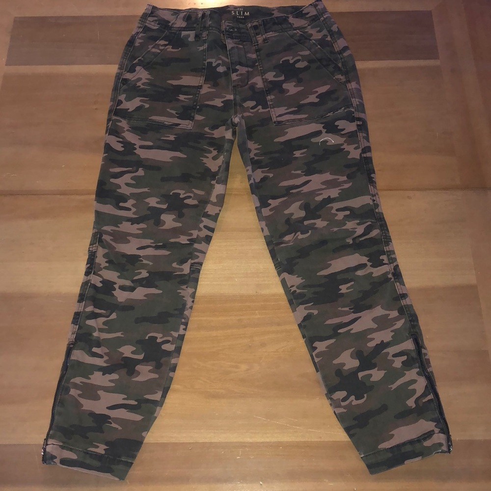 WHBM Camo Crop Pant 4